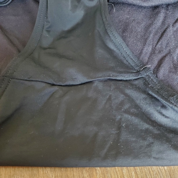 EUC La Vie En Rose one-piece halter-neck swimsuit, size XL, black - Picture 9 of 9